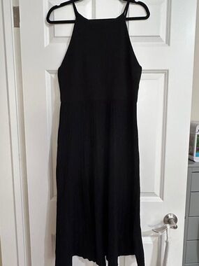 BANANA REPUBLIC KNIT MIDI DRESS SIZE L PETITE